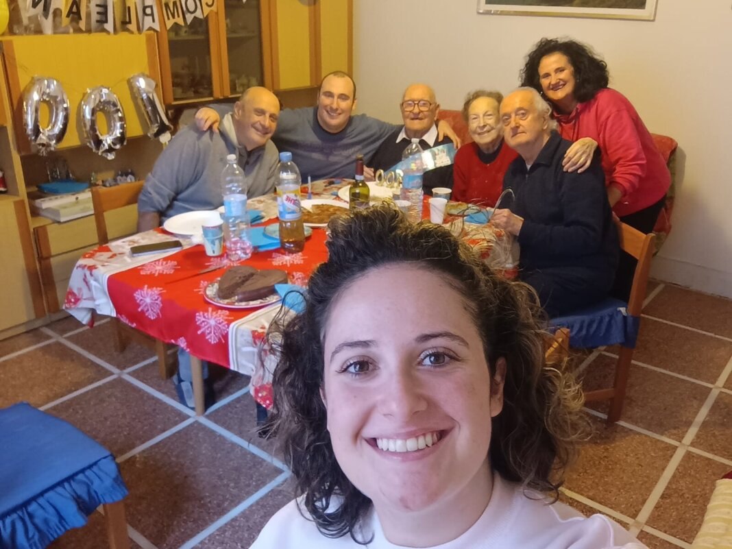 L'ultracentenario Luigi Avvantaggiato festeggia il traguardo dei 101 con il primo bisnipote