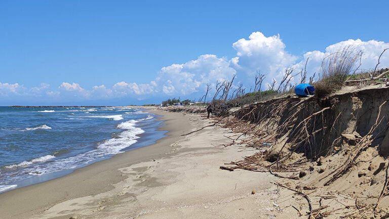 erosione spiagge Toscana