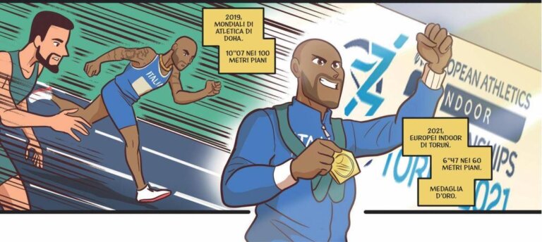 Jacobs diventa un fumetto, Marcell l’uomo dei sogni possibili e lo sguardo verso Los Angeles 2028